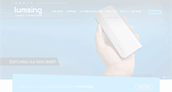 Desktop Screenshot of lumsing.com