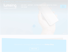 Tablet Screenshot of lumsing.com